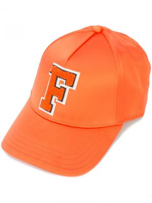 Бейсбольная кепка Monday Fenty X Puma. Цвет: жёлтый и оранжевый