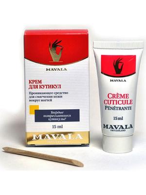 Крем для смягчения кутикулы Cuticle Cream 15ml Mavala. Цвет: прозрачный