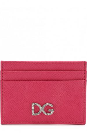 Футляр для кредитных карт Dolce & Gabbana. Цвет: розовый
