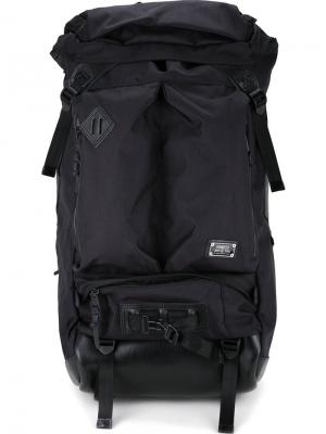 Квадратный рюкзак As2ov. Цвет: чёрный
