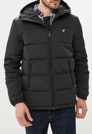 Куртка утепленная Lyle & Scott. Цвет: черный