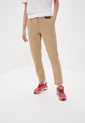 Брюки Jack Wolfskin. Цвет: бежевый