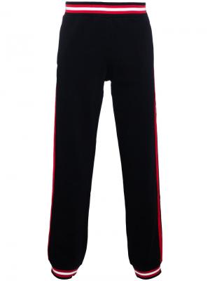 Махровые спортивные брюки Givenchy. Цвет: чёрный
