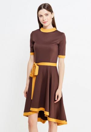 Платье MadaM T. Цвет: коричневый