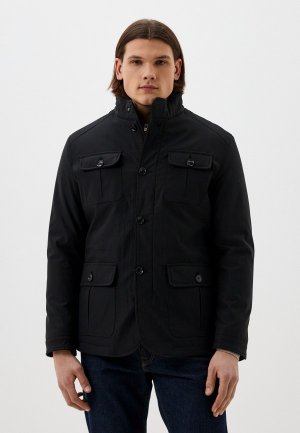Куртка утепленная Primo Emporio. Цвет: черный
