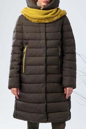 Куртка зимняя Clasna. Цвет: хаки