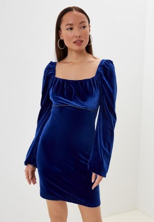 Платье Rene Santi. Цвет: синий