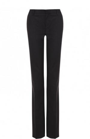 Расклешенные шерстяные брюки со стрелками Tom Ford. Цвет: темно-серый