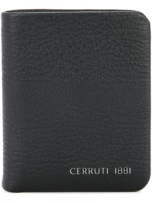 Бумажник с логотипом Cerruti 1881. Цвет: чёрный