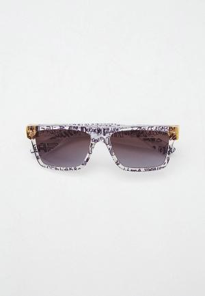 Очки солнцезащитные Dolce&Gabbana. Цвет: прозрачный