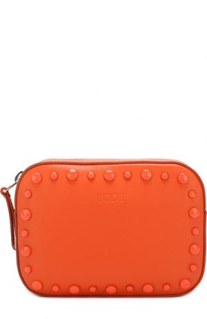Поясная сумка Gommino Tod’s. Цвет: оранжевый