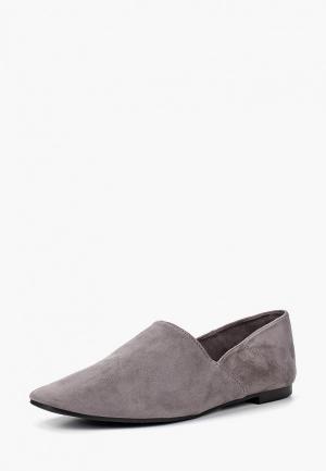 Балетки Max Shoes. Цвет: серый