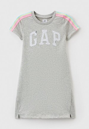 Платье Gap. Цвет: серый