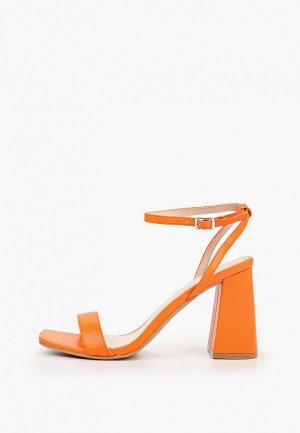 Босоножки Ideal Shoes. Цвет: оранжевый