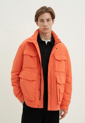 Куртка утепленная Finn Flare. Цвет: коралловый