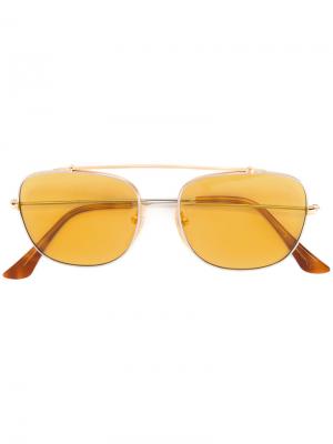 Солнцезащитные очки-авиаторы Retrosuperfuture. Цвет: металлический
