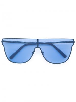 Солнцезащитные очки с оправой авиатор Retrosuperfuture. Цвет: синий