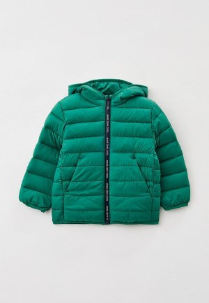 Куртка утепленная Mayoral. Цвет: зеленый