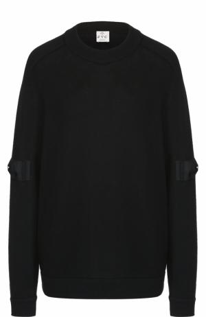 Пуловер из смеси кашемира и лиоселла FTC. Цвет: черный
