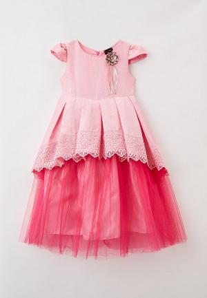 Платье Pink Kids. Цвет: розовый