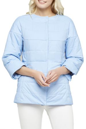 Куртка PLX. Цвет: голубой