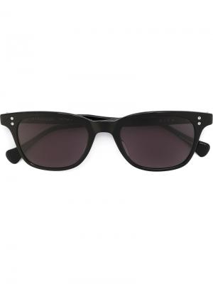 Солнцезащитные очки с прямоугольной оправой Dita Eyewear. Цвет: чёрный