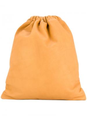 Рюкзак со сборкой Unused. Цвет: жёлтый и оранжевый