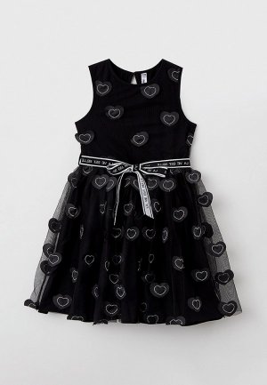 Платье PlayToday. Цвет: черный