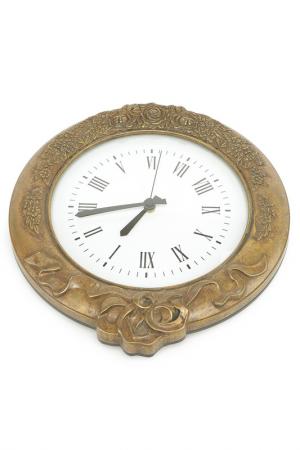 Настенные часы Stilars. Цвет: бронзовый