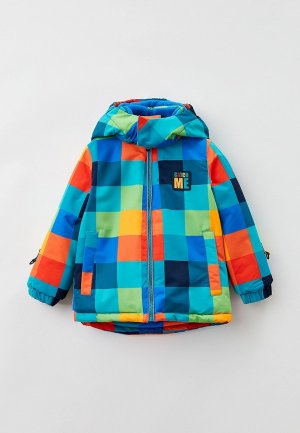 Куртка утепленная PlayToday. Цвет: разноцветный