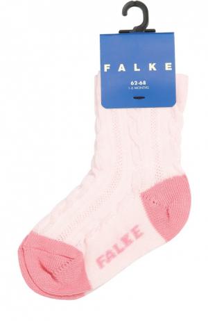 Носки из эластичного хлопка Falke. Цвет: розовый