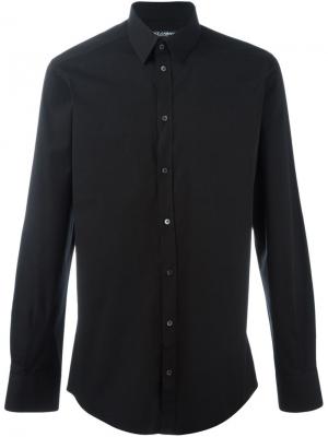 Классическая рубашка Dolce & Gabbana. Цвет: чёрный