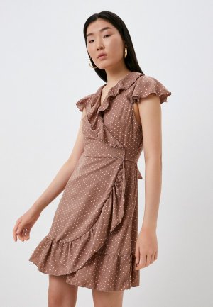 Платье Winzor. Цвет: коричневый