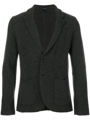 Классический пиджак Lardini. Цвет: серый