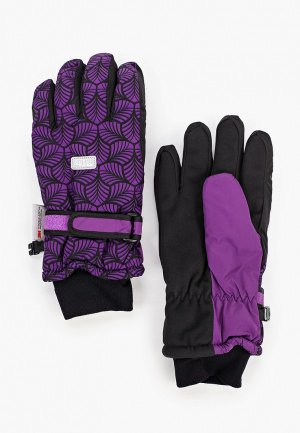 Перчатки TuTu. Цвет: фиолетовый