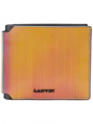 Классический бумажник Lanvin. Цвет: многоцветный
