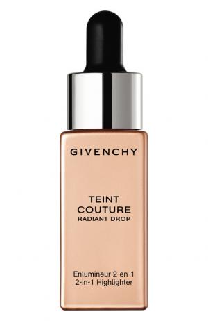 Жидкий хайлайтер Teint Couture Radiant Drop, оттенок 02 Bronze Givenchy. Цвет: бесцветный