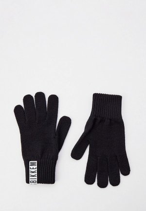 Перчатки Bikkembergs. Цвет: черный