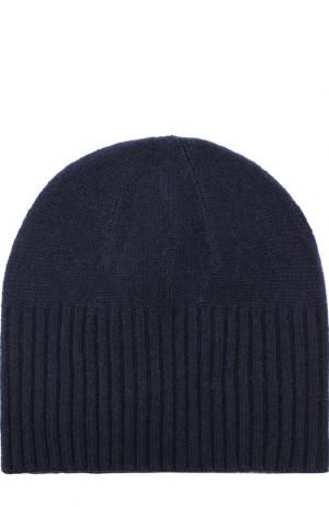 Кашемировая шапка Allude. Цвет: темно-синий
