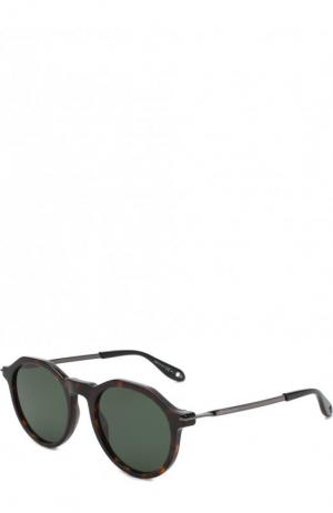 Солнцезащитные очки Givenchy. Цвет: темно-коричневый