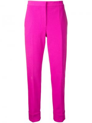 Укороченные брюки Narciso Rodriguez. Цвет: розовый и фиолетовый