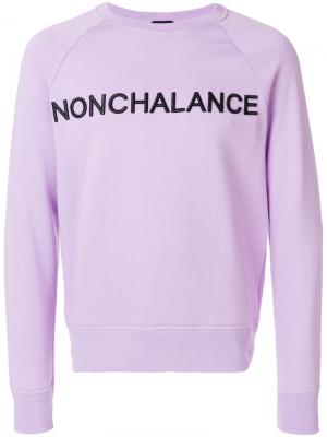 Nonchalance sweatshirt Nº21. Цвет: розовый и фиолетовый