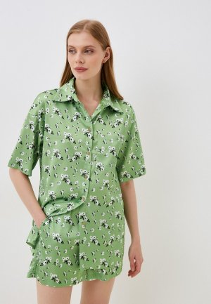 Пижама BrandStoff. Цвет: зеленый