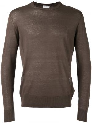 Пуловер Maglia Ballantyne. Цвет: коричневый