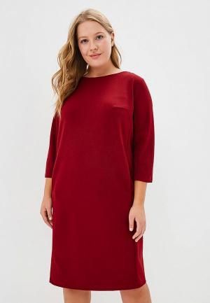Платье Fresh Cotton. Цвет: бордовый