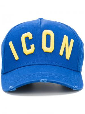 Бейсбольная кепка Icon Dsquared2. Цвет: синий