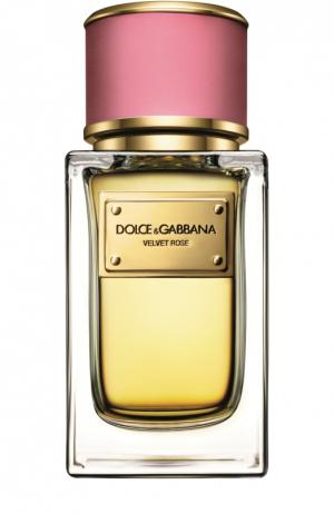 Парфюмерная вода Velvet Collection Rose Dolce & Gabbana. Цвет: бесцветный