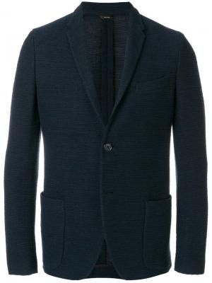 Classic fitted blazer Fendi. Цвет: синий
