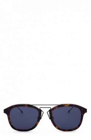 Солнцезащитные очки Dior. Цвет: темно-коричневый