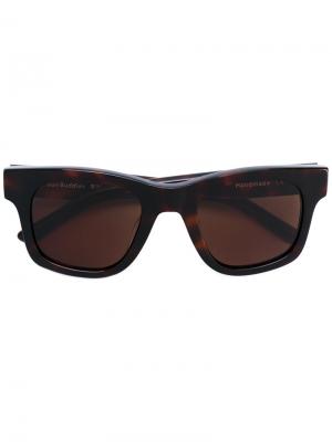 Солнцезащитные очки Bibi Sun Buddies. Цвет: коричневый